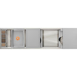 The Galley - Ideal Work&WashStationE 6D with Five Tool Culinary Kit and Four Tool Wash Kit in Exclusive Gray Resin / Resin+ - Exclusive Gray Resin