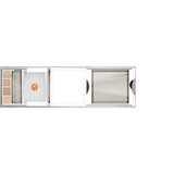 The Galley - Ideal Work&WashStationE 7D with Eight Tool Culinary Kit and Four Tool Wash Kit in Designer White Resin / Resin+ - Designer White Resin