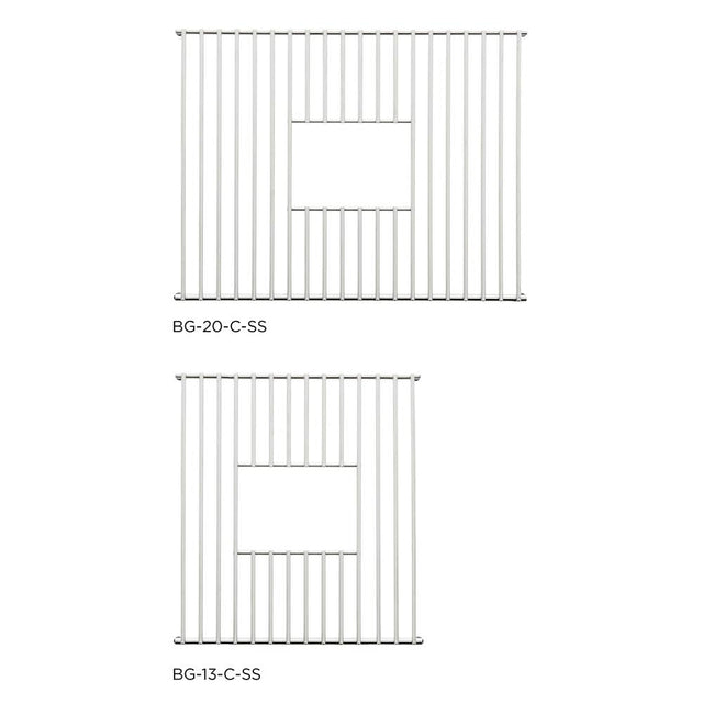 The Galley - Bottom Grate Section 13-1/2'' x 15-1/2'' for IBS 18C in Stainless Steel - Stainless Steel
