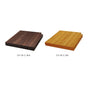 The Galley - Upper Tier 2'' thick Corner Chef's Block 18-1/4'' x 18-1/4'' x 2'' with Juice Groove in American Black Walnut - American Black Walnut