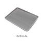 The Galley - Upper Tier Half Sheet Pan 13'' x 18'' in Corrugated Aluminum - Aluminum
