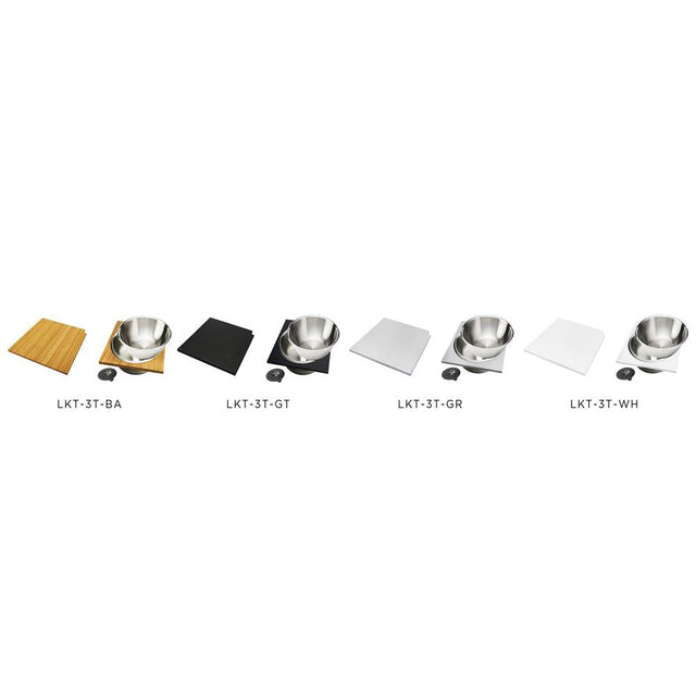 The Galley - Corner Kit including Three Tools in Designer White Resin - Designer White Resin