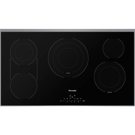 Thermador - Electric Cooktop, 36'', Touch Control, Stainless Steel Frame