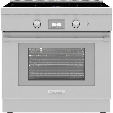 Thermador - Liberty Induction Professional Range 36'' Pro Harmony Standard Depth Stainless Steel