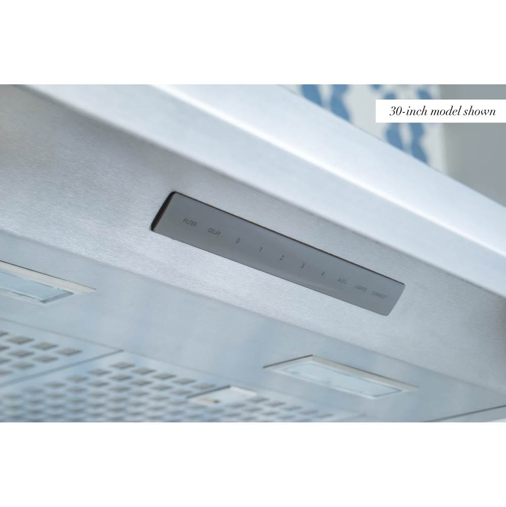36-Inch Masterpiece Pyramid Chimney Wall Hood with 600 CFM