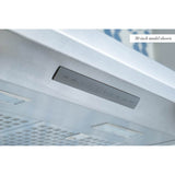 36-Inch Masterpiece Pyramid Chimney Wall Hood with 600 CFM