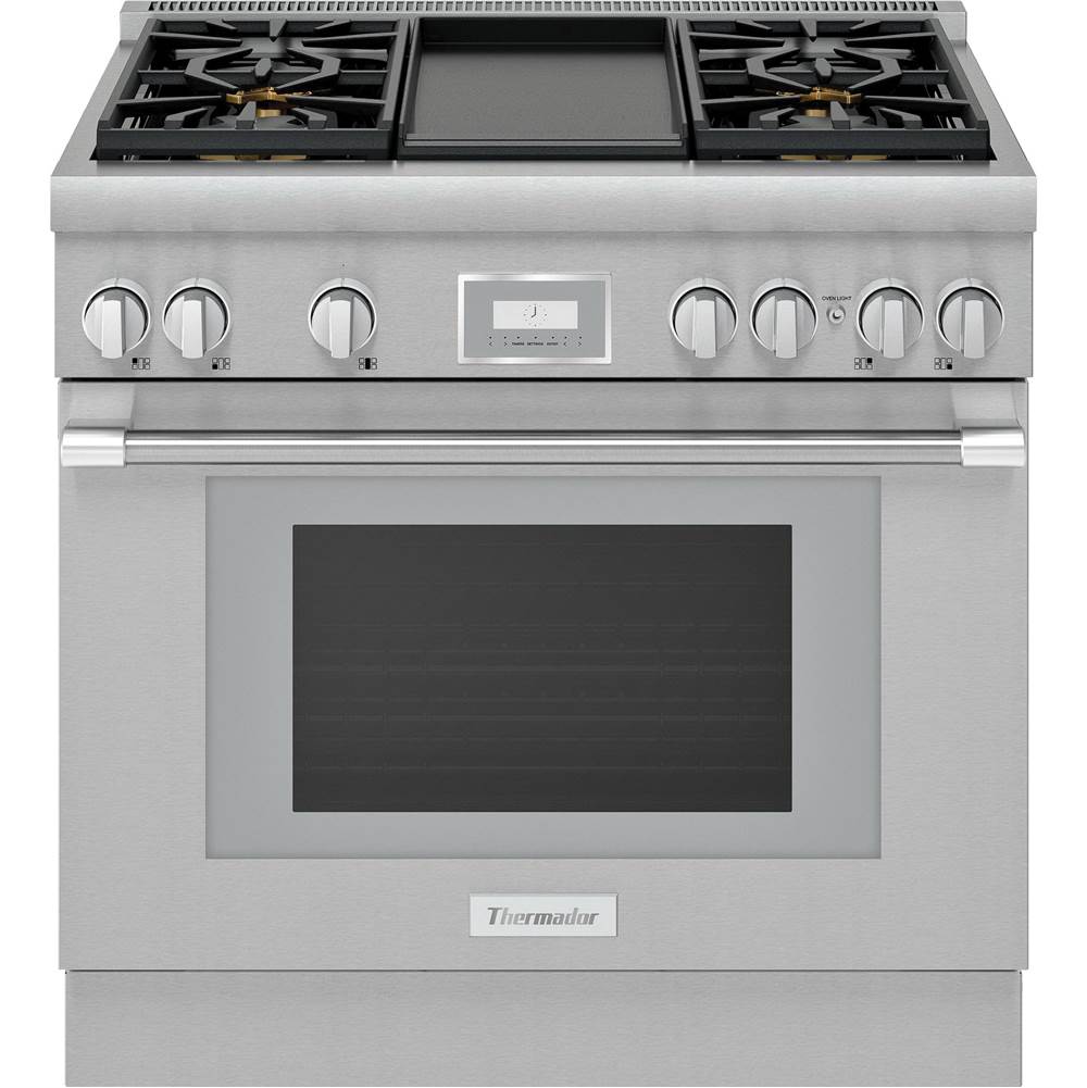 Thermador - Dual Fuel Freestanding Range