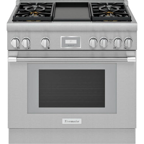 Thermador - Dual Fuel Freestanding Range