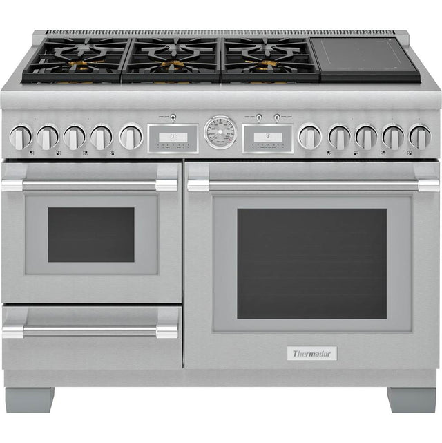 Thermador - Dual Fuel Freestanding Range