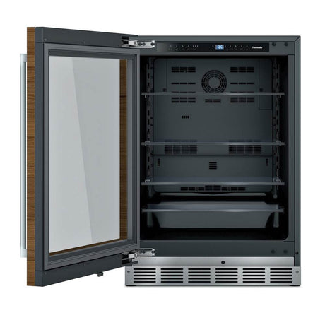 Thermador - Glass Door Refrigeration - Stainless steel