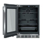 Thermador - Glass Door Refrigeration - Stainless steel