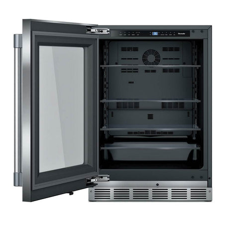 Thermador - Glass Door Refrigeration - Stainless steel