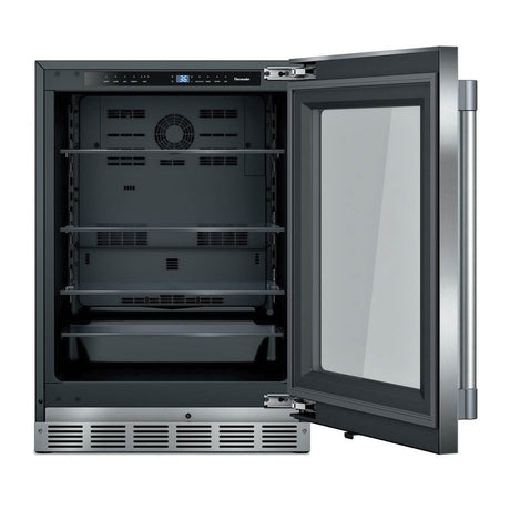 Thermador - Glass Door Refrigeration - Stainless steel