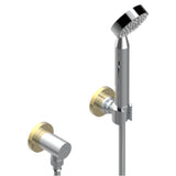 THG - Wall Mounted Handshower With Separate Fixed Hook - Chrome Polished Gold Polished