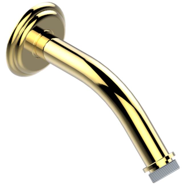 THG - Horizontal Shower Arm, 45°, Lg: 4'' 3/4 - Gold Color PVD
