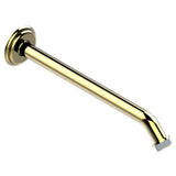 THG - Horizontal Shower Arm, 45°, Lg: 10'' - Gold Polished