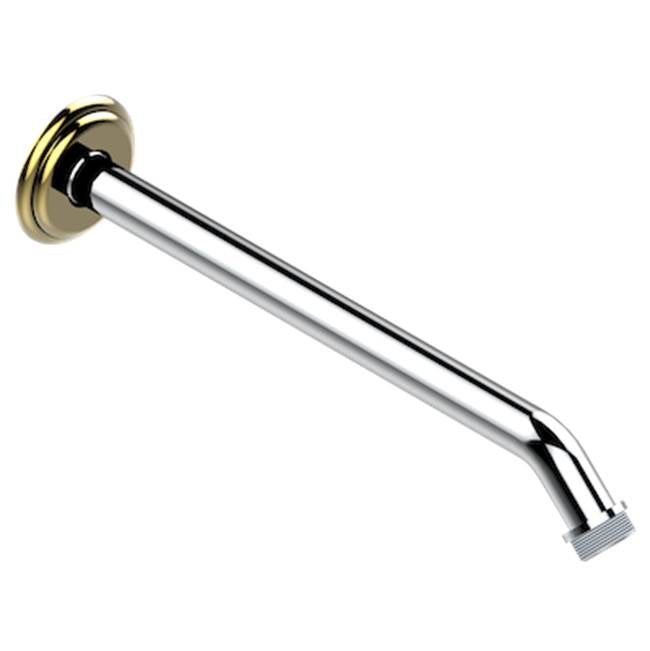 THG - Horizontal Shower Arm, 45°, Lg: 10'' - Chrome Polished Gold Polished