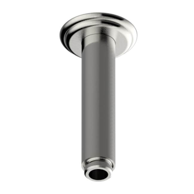 THG - Vertical Shower Arm Ceiling Mounted 1/2'' Connection - Matt Nickel American Satin