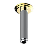THG - Vertical Shower Arm Ceiling Mounted 1/2'' Connection - Chrome Polished Gold Polished