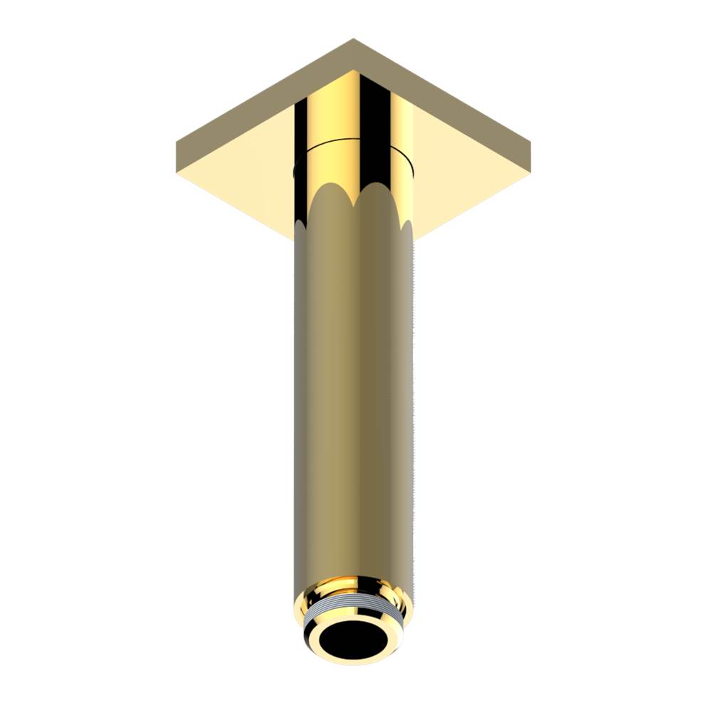 THG - Vertical shower arm ceiling mounted 1/2'' connection - Gold Color PVD