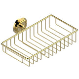 THG - Soap And Sponge Holder, Wall Mounted - Gold Polished