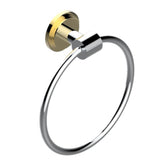 THG - Towel Ring - Chrome Polished Gold Polished