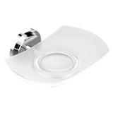 THG - Glass Soap Dish, Wall Mounted - Matt Umber PVD