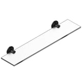 THG - Glass Shelf With Brackets - Brown Bronze Color PVD