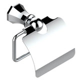 THG - Toilet Paper Holder, Single Mount With Cover - Matt Umber PVD