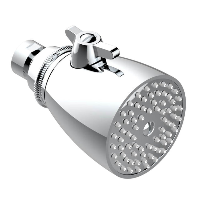 THG - Shower head, adjustable, 2'' 3/4 diameter with Easyclean system - Matt Umber PVD