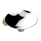THG - Soap Dish, Wall Mounted, 6'' Diameter - Chrome Polished Gold Polished