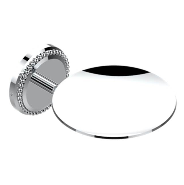 THG - Soap Dish, Wall Mounted, 4'' Diameter - Matt Umber PVD