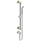 THG - Slide Bar With Handhsower And Elbow - Chrome Polished Gold Polished