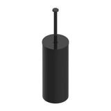 THG - Metal Toilet Brush Holder With Brush With Cover Floor Mounted - Brown Bronze Color PVD
