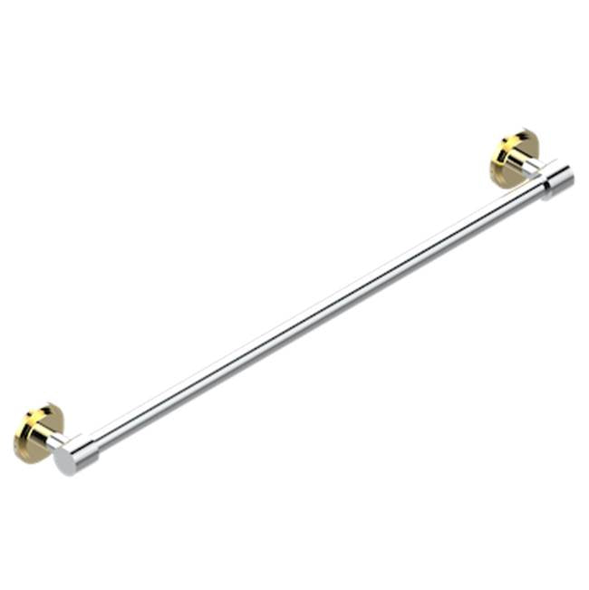 THG - Towel Bar, 24'' Long - Chrome Polished Gold Polished
