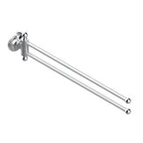 THG - Towel Bar 15 3/4'' Long, Double Swivel - Matt Umber PVD