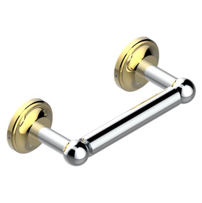 THG - Paper Roll Holder - Chrome Polished Gold Polished