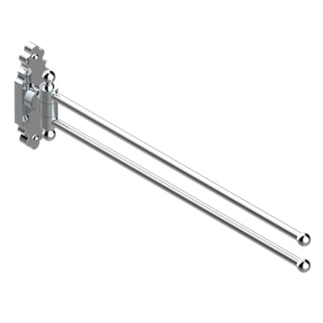 THG - Towel Bar 15 3/4'' Long, Double Swivel - Matt Umber PVD