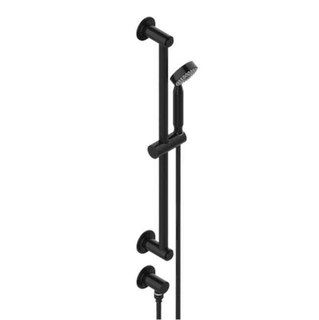 THG - Slide Bar With Handhsower And Elbow - Brown Bronze Color PVD
