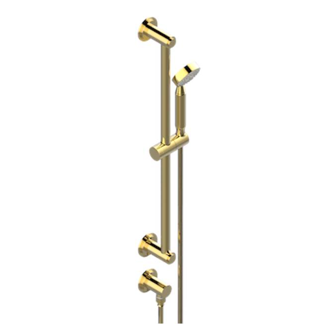 THG - Slide Bar With Handhsower And Elbow - Gold Color PVD