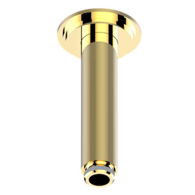THG - Vertical Shower Arm Ceiling Mounted 1/2'' Connection - Gold Polished