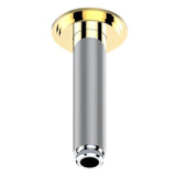 THG - Vertical Shower Arm Ceiling Mounted 1/2'' Connection - Chrome Polished Gold Polished