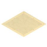 THG - Metal sky shower 24'' 3/4 x 24'' 3/4 with Easyclean system (available only in A02, B01, C01, F01, F30) - Gold Polished