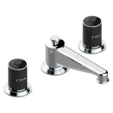 THG - Widespread Lavatory Set With Drain - Matt Umber PVD