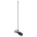 THG - Angle Supply Valve With 3/8'' Adaptor Set - Chrome Polished Gold Polished