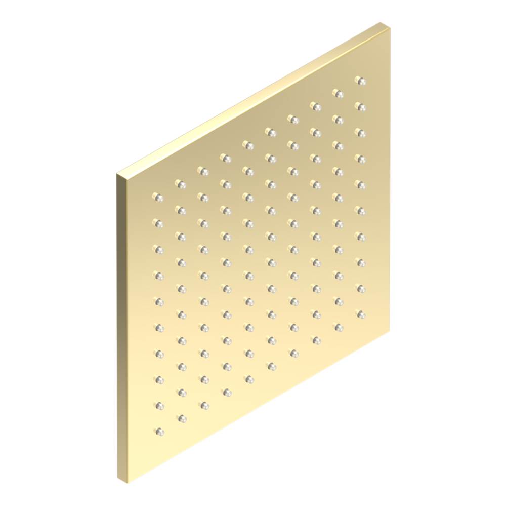 THG - Shower head 8'' x 8'' , Easyclean system - Gold Polished
