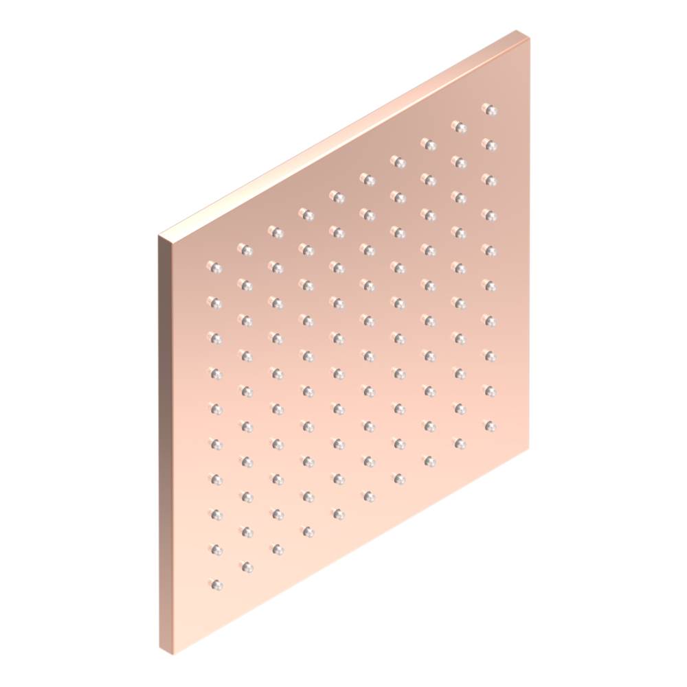 THG - Shower head 8'' x 8'' , Easyclean system - Blush PVD
