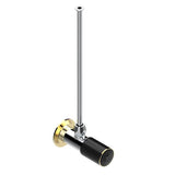 THG - Angle Supply Valve With 3/8'' Adaptor Set For Toilet - Chrome Polished Gold Polished