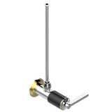 THG - Angle Supply Valve With 3/8'' Adaptor Set For Toilet - Chrome Polished Gold Polished