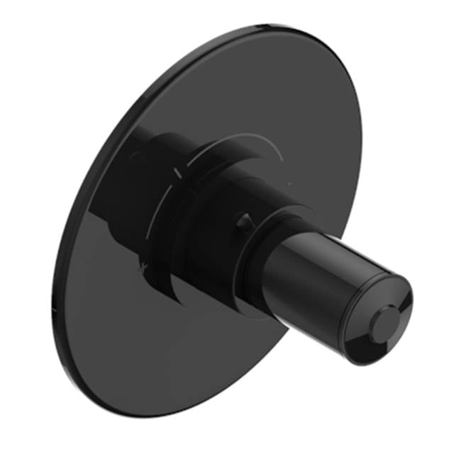 THG - Trim For Thg Thermostatic Valve, Rough Part Supplied With Fixing Box Ref. 5 200ae/us - Round Plate Model - Brown Bronze Color PVD